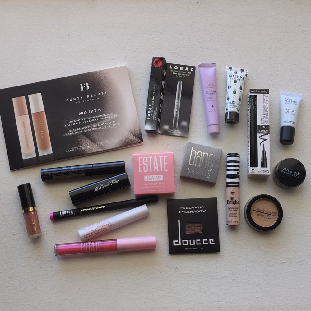 NEW BUNDLE LOT Of Makeup Sephora Ipsy 18 Pieces